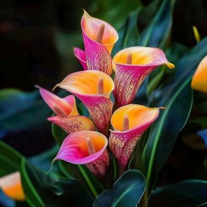 Калла Оникс купить по цене от 450р. в интернет-магазине «Посадика» с доставкой почтой в в Краснослободске и по всей России – [изображение №1].