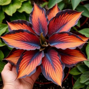 Хоста Голден Аура купить по цене от 384р. в интернет-магазине «Посадика» с доставкой почтой в в Краснослободске и по всей России – [изображение №1].